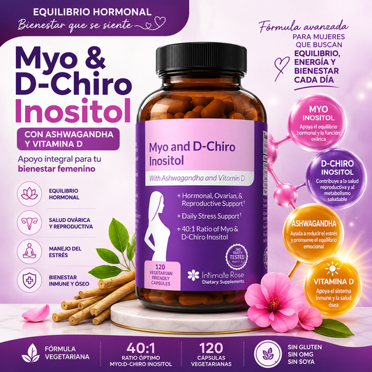 INOSITOL (SUPLEMENTO DE SALUD HORMONAL FEMENINA)